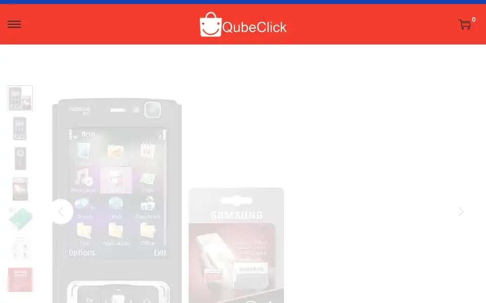 Screenshot of qubeclick.com