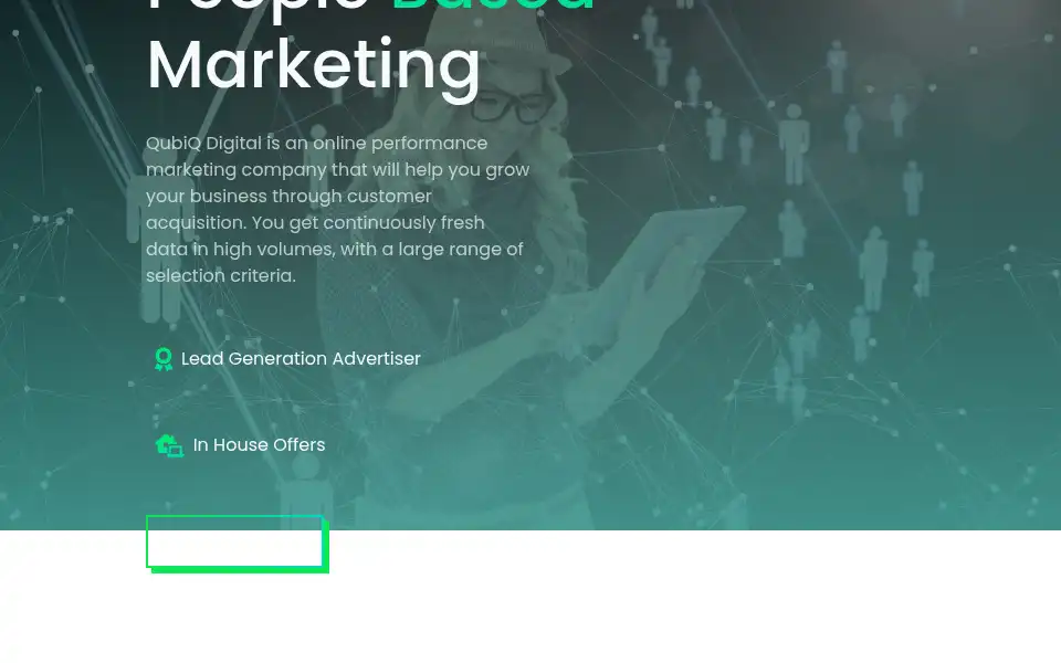 Screenshot of qubiqdigital.com