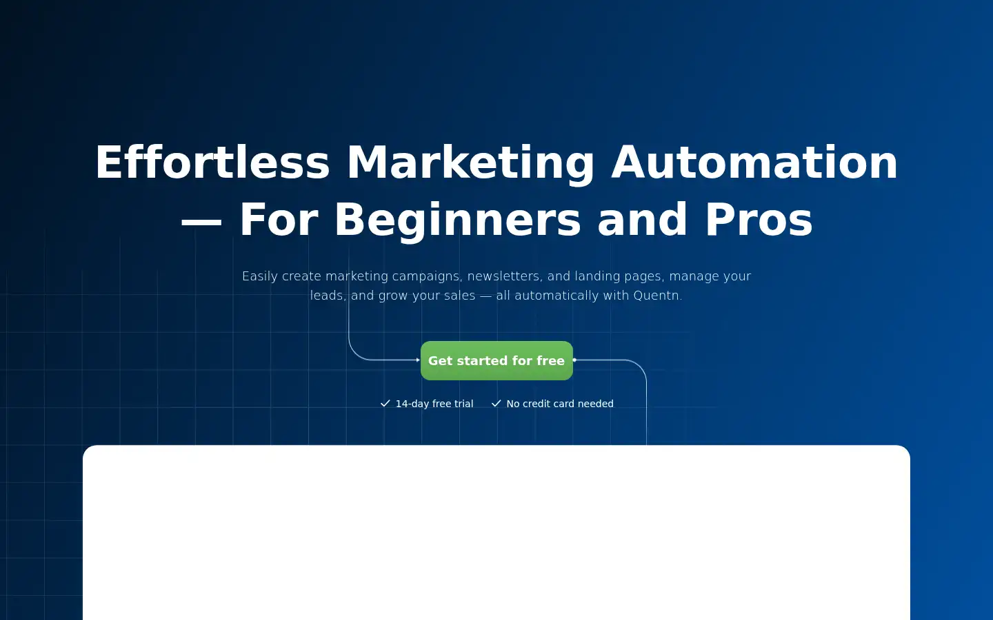 Screenshot of quentn.com