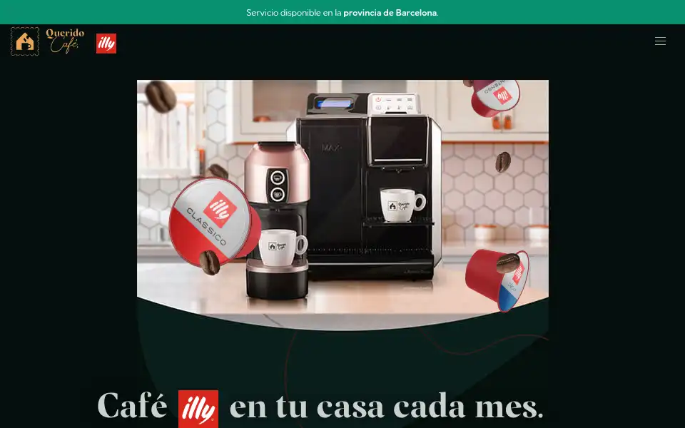Screenshot of queridocafe.es