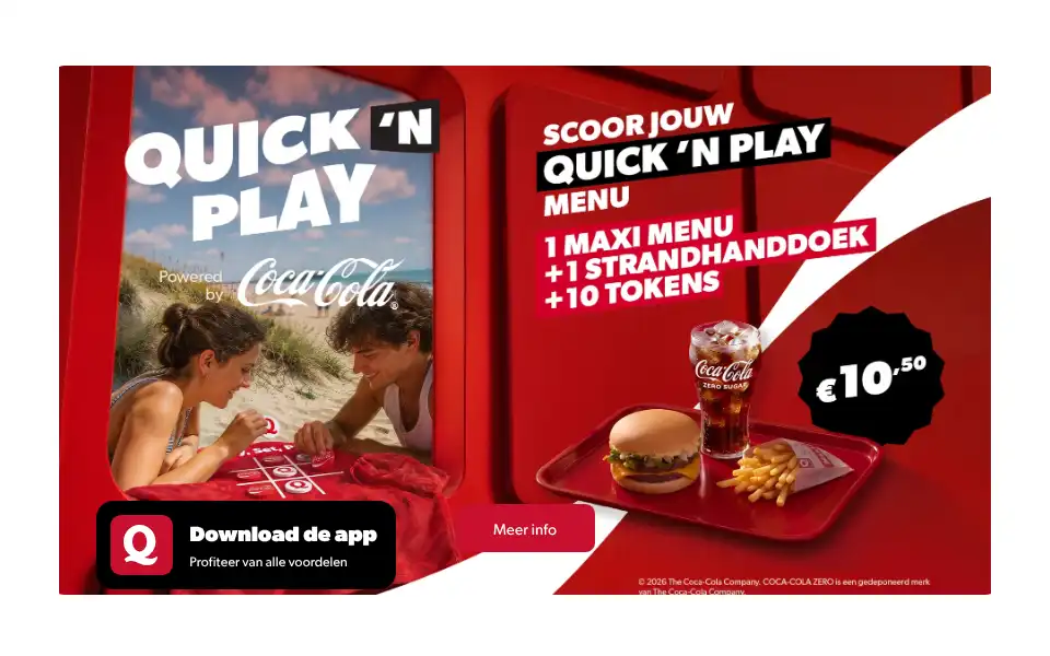 Screenshot of quick.be