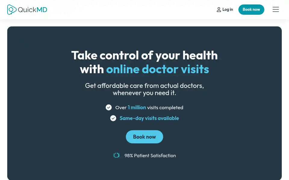 Screenshot of quick.md