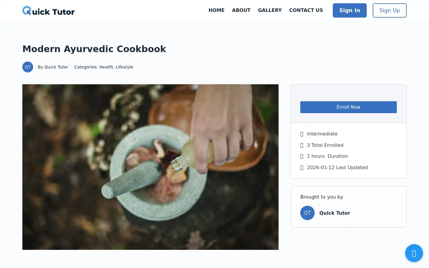 Screenshot of quick-tutor.com