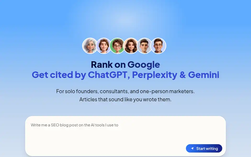 Screenshot of quickcreator.io