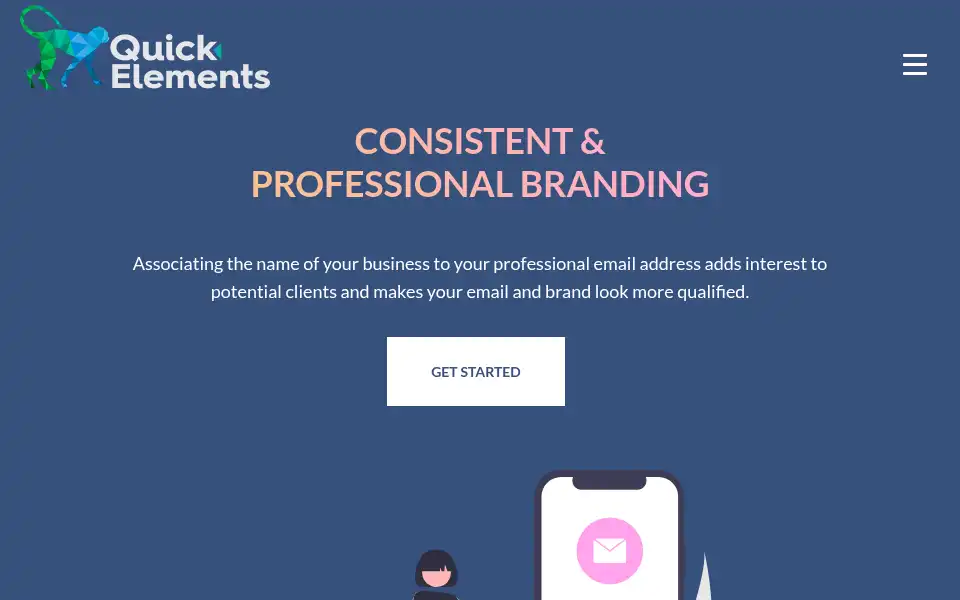 Screenshot of quickelements.com