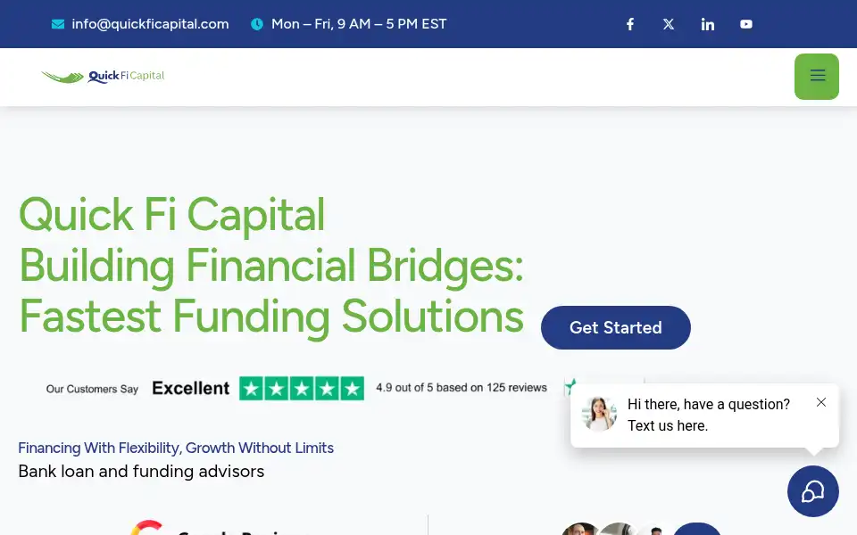 Screenshot of quickficapital.com