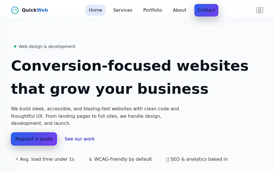 Screenshot of quickinnovations.co.uk