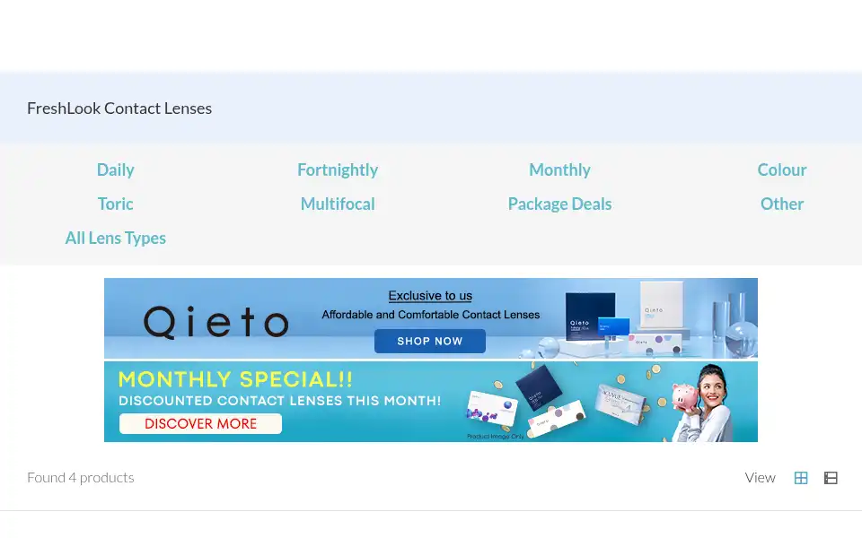 Screenshot of quicklens.co.nz