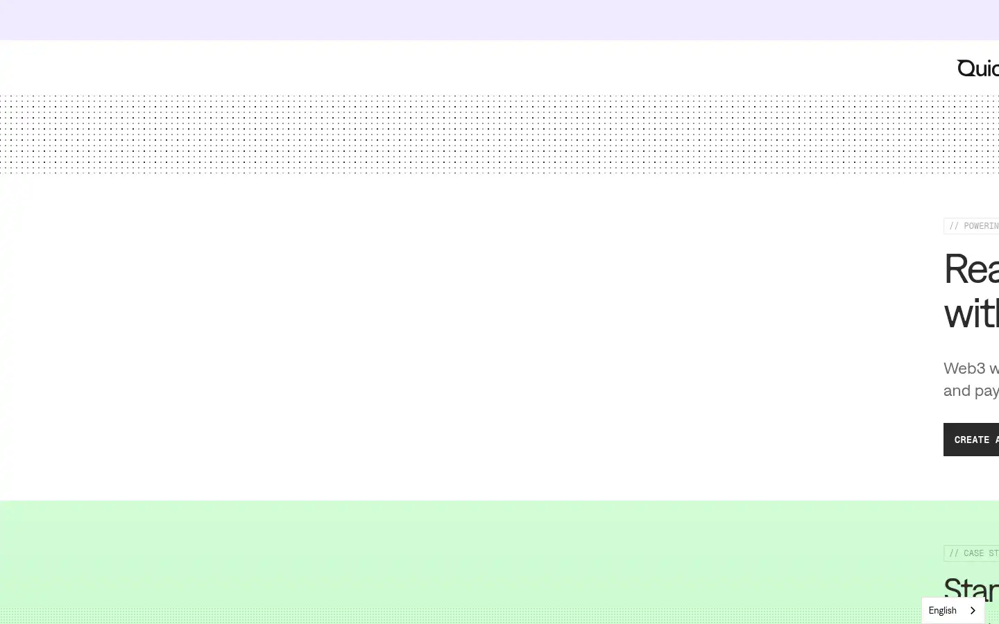 Screenshot of quicknode.com