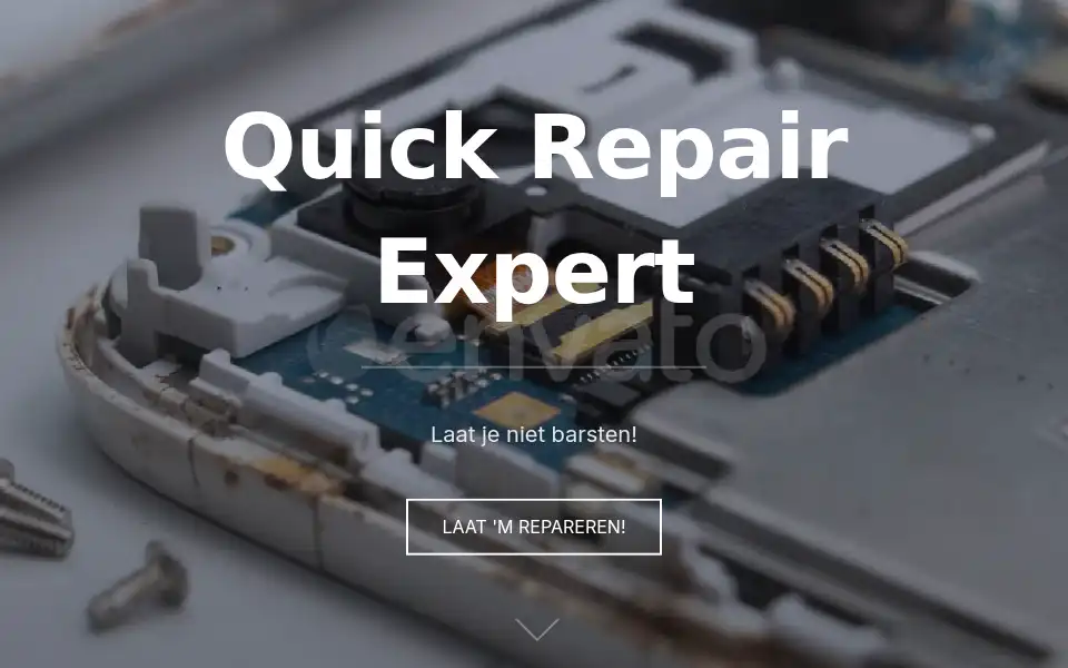 Screenshot of quickrepairexpert.nl