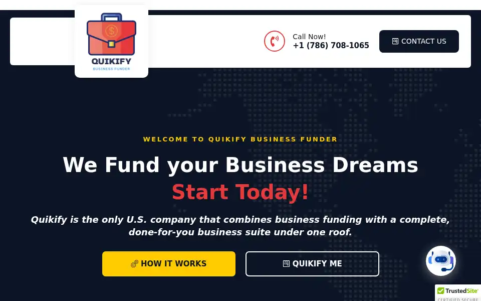 Screenshot of quikify.net