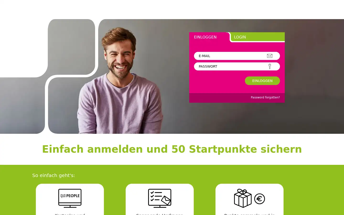 Screenshot of quopeople.de
