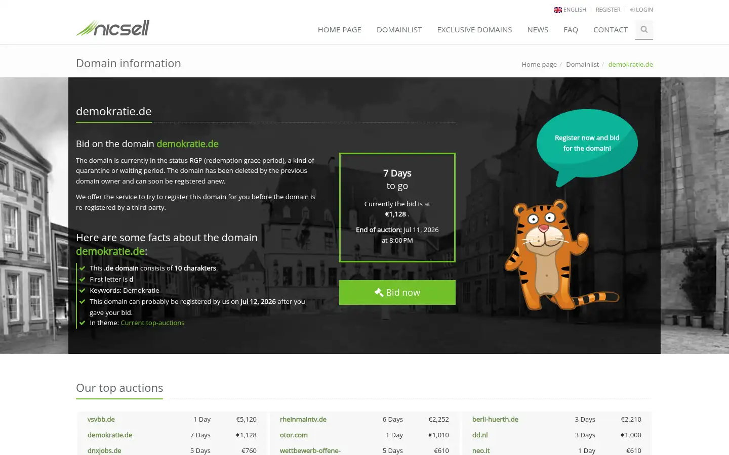 Screenshot of quotando.de