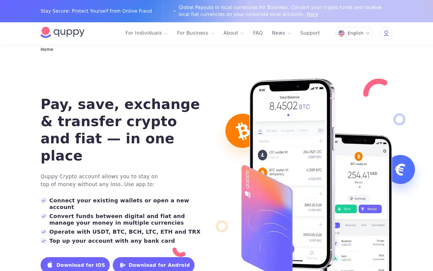 Screenshot of quppy.com