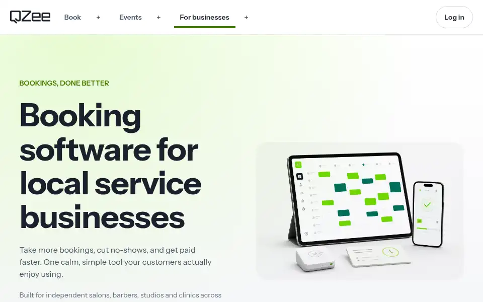 Screenshot of qzee.app