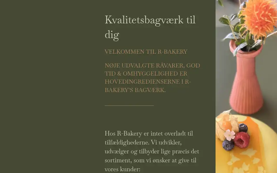 Screenshot of r-bakery.dk