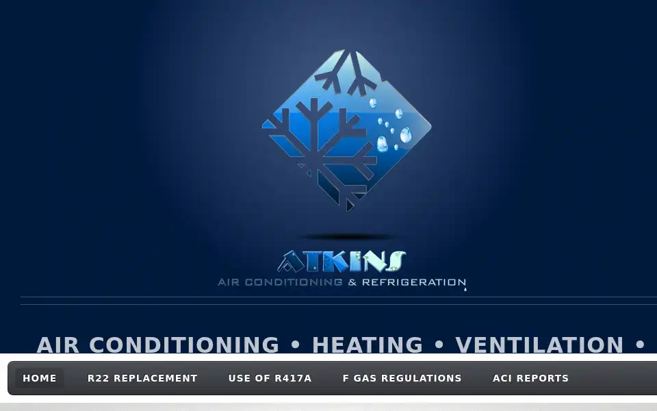 Screenshot of raaircon.co.uk