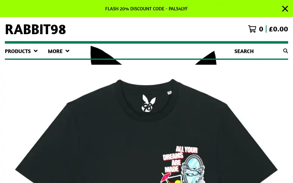 Screenshot of rabbit98.com