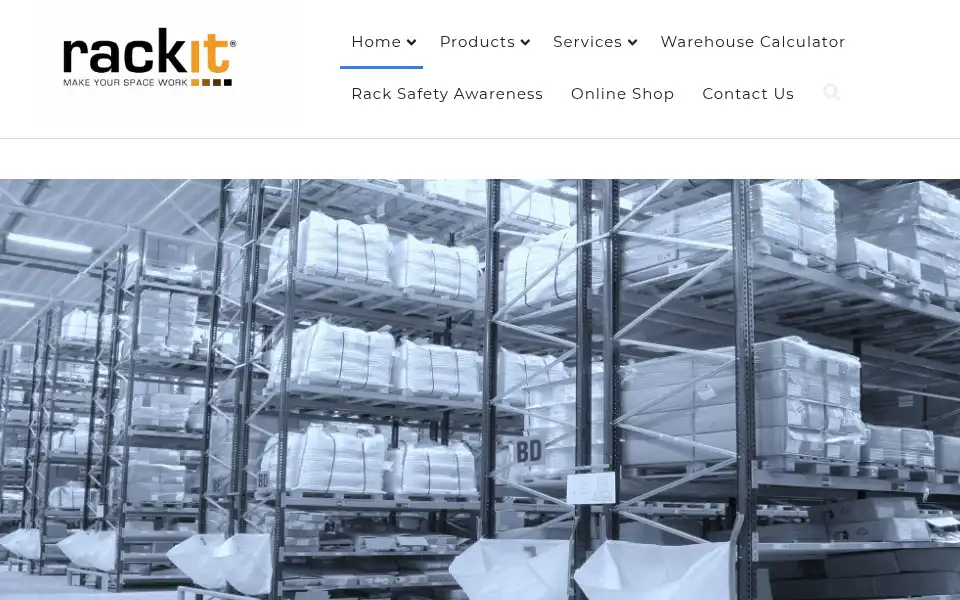 Screenshot of rackit.co.uk