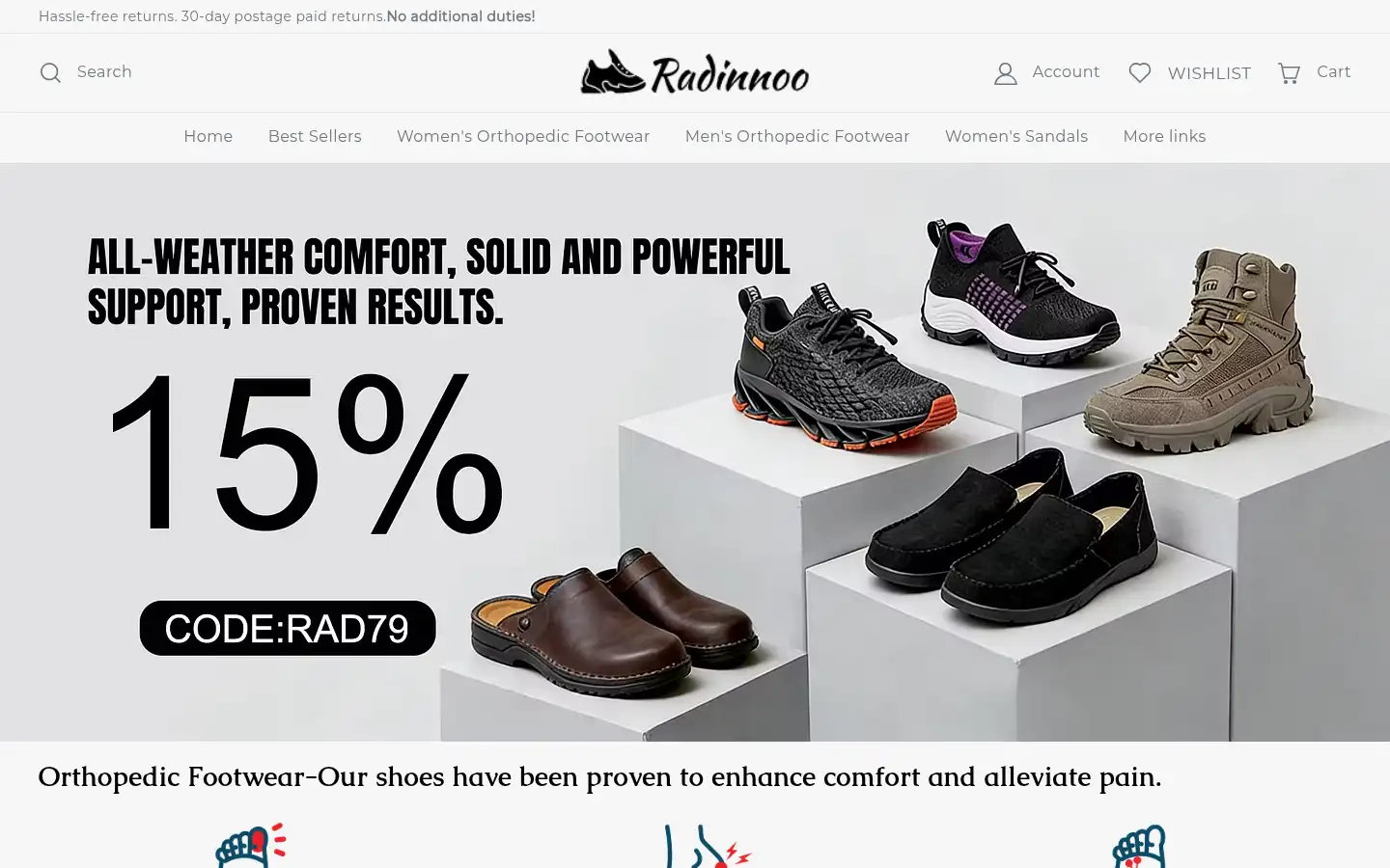 Screenshot of radinnoo.com