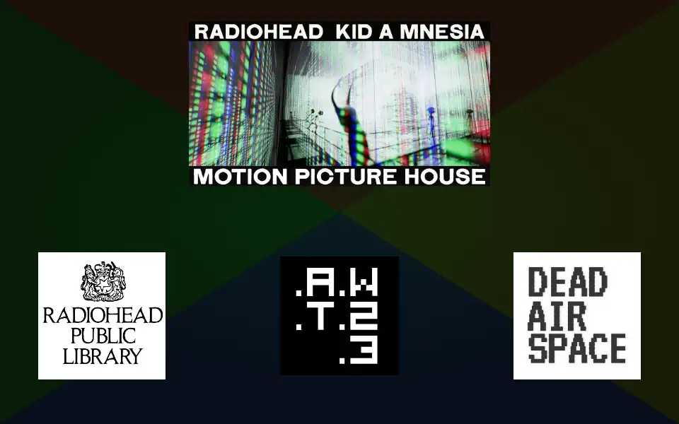 Screenshot of radiohead.com