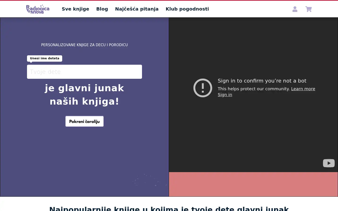 Screenshot of radionicasnova.rs