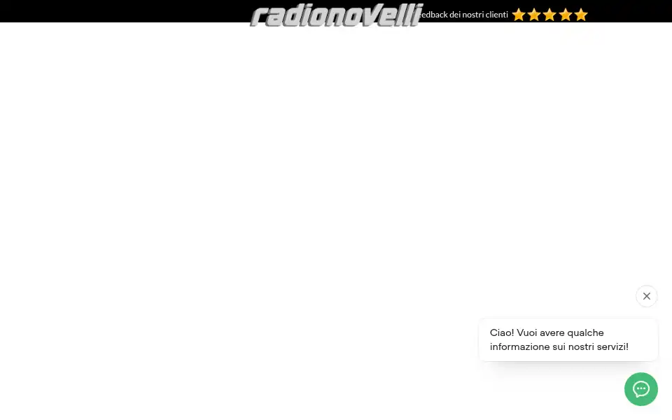 Screenshot of radionovelli.it