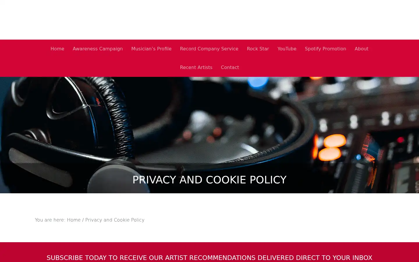 Screenshot of radiopluggers.com