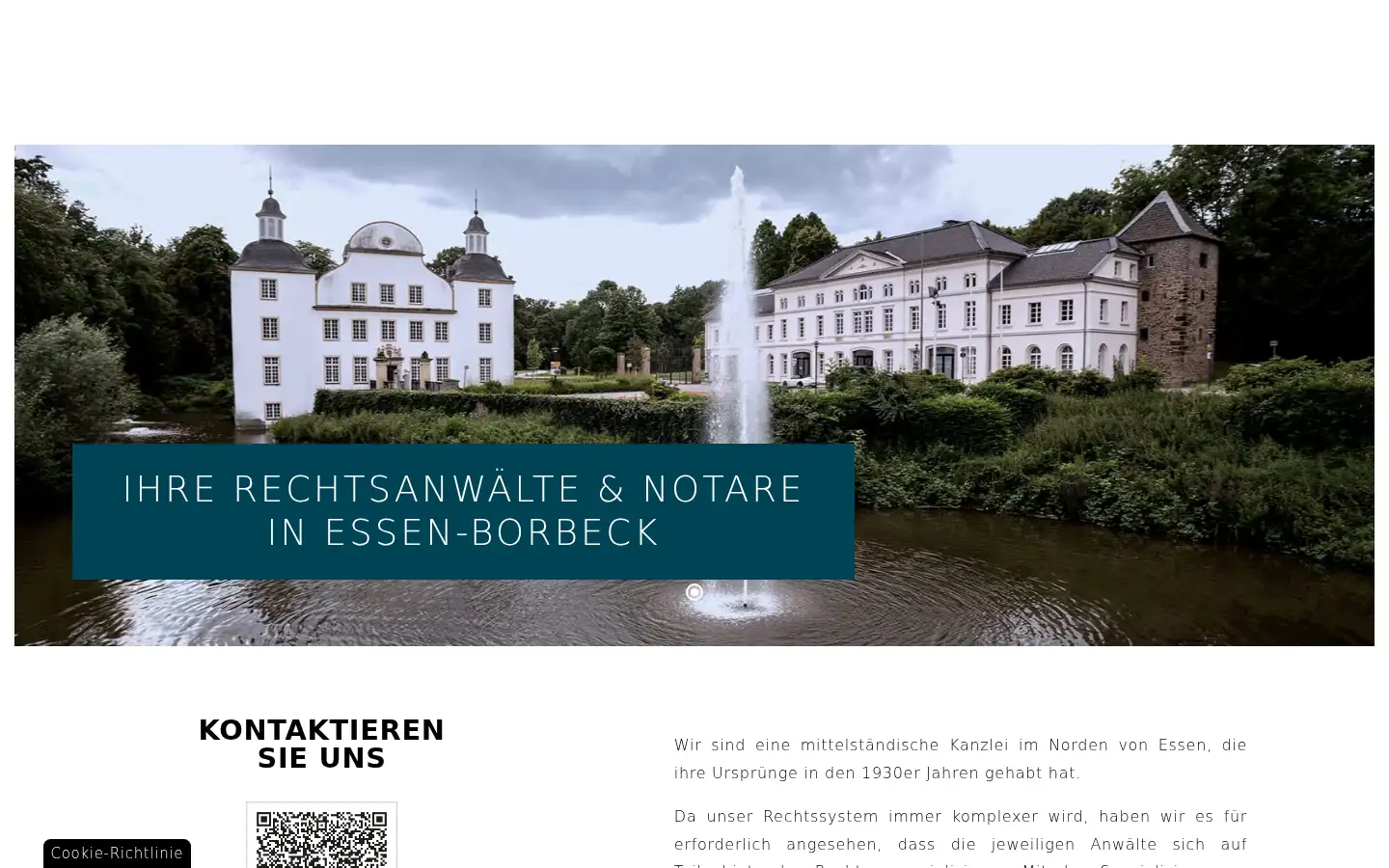 Screenshot of raenot-kohlmann.de