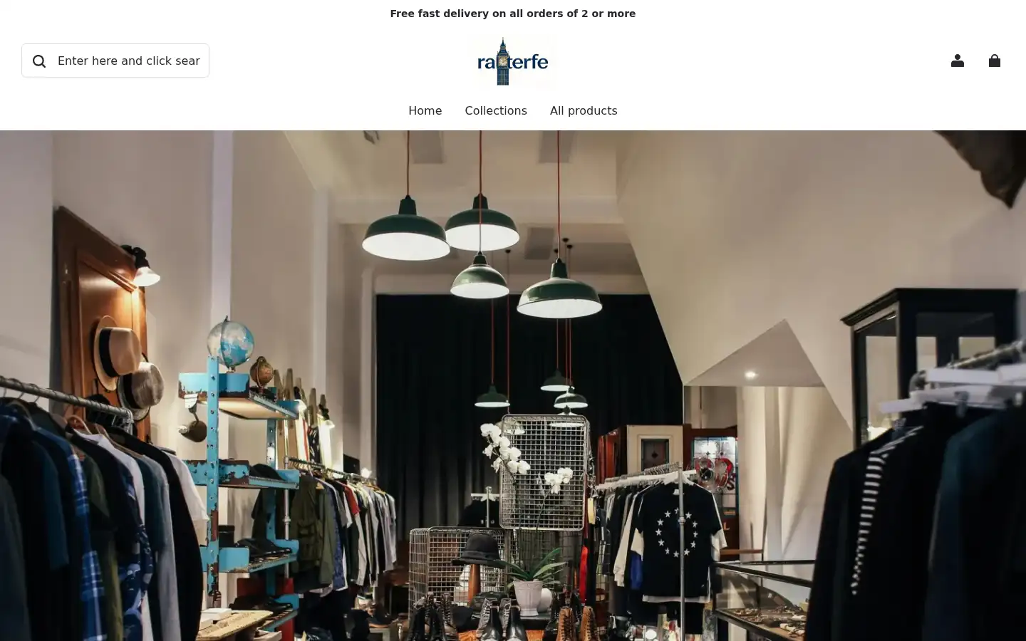 Screenshot of rafterfe.com