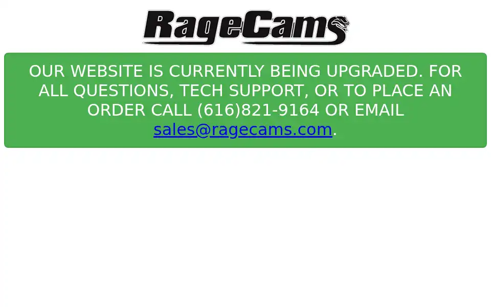 Screenshot of ragecams.com