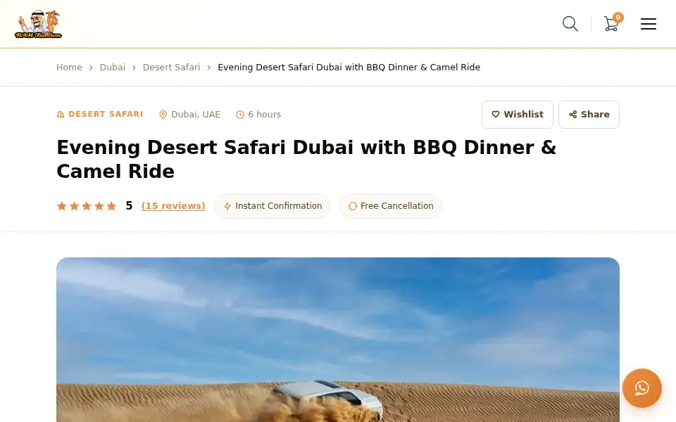 Screenshot of rahtravels.com