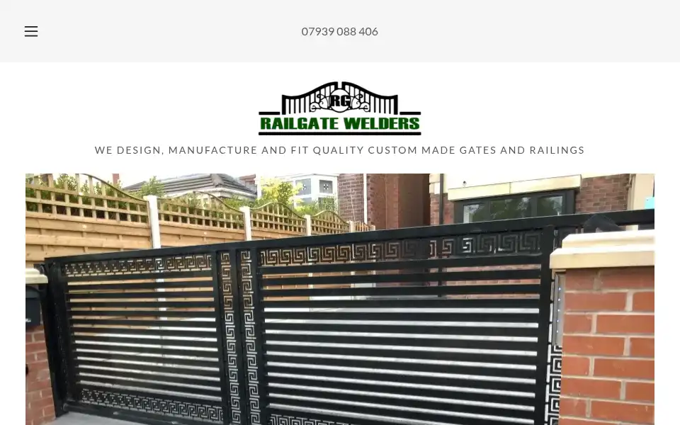 Screenshot of railgate.co.uk