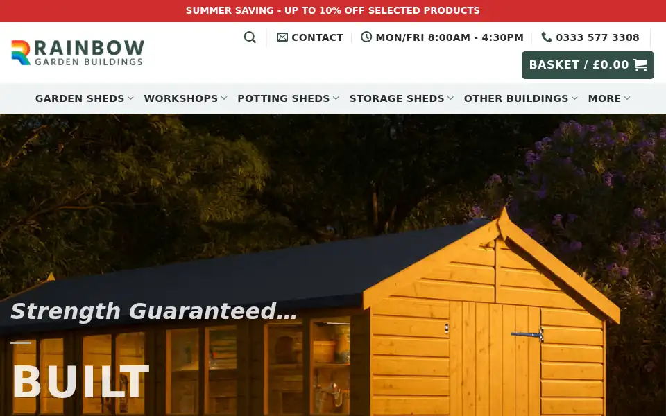 Screenshot of rainbowgardenbuildings.co.uk