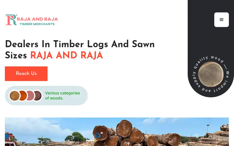 Screenshot of rajaandraja.com