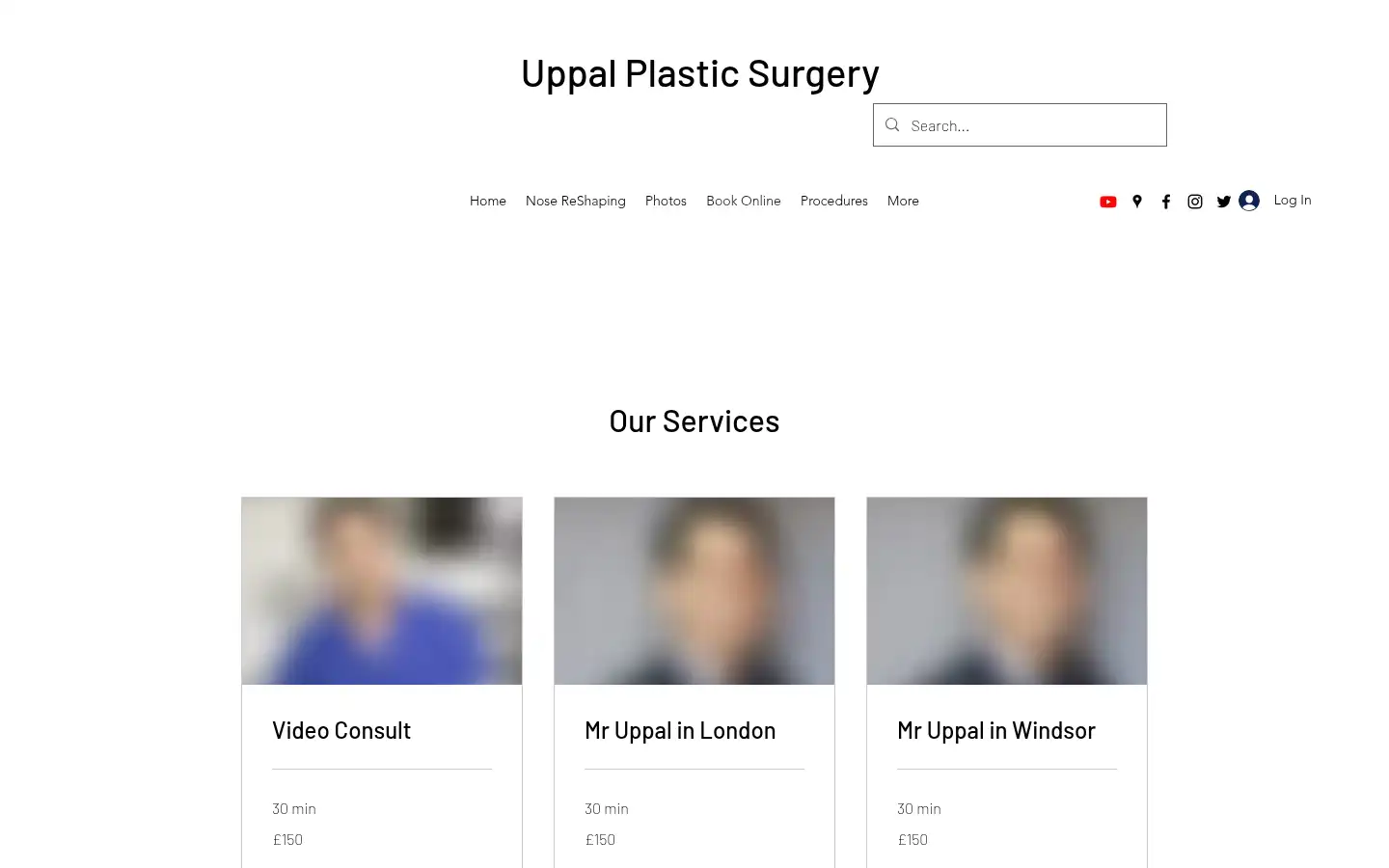 Screenshot of rajanuppal.com