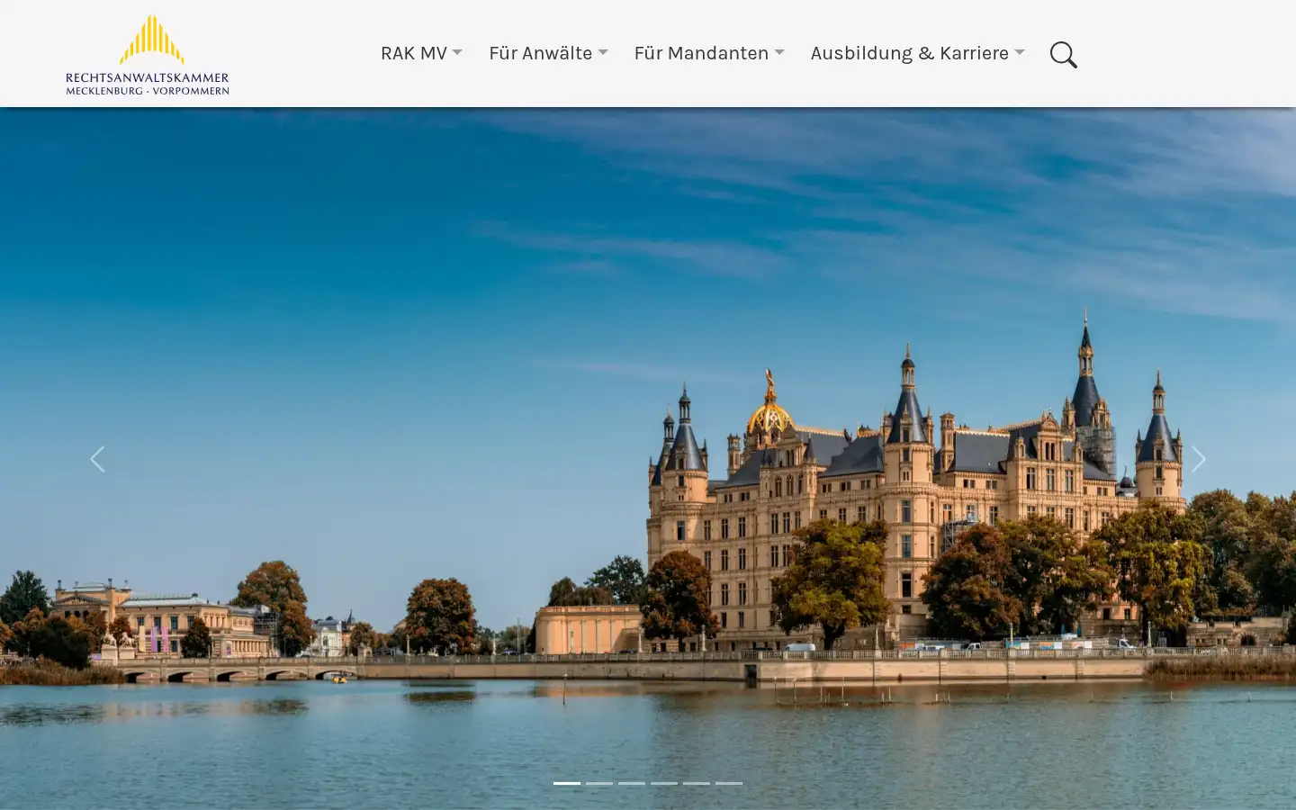 Screenshot of rak-mv.de