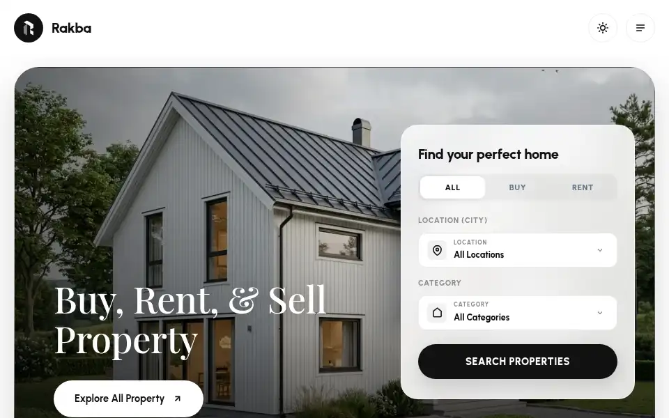 Screenshot of rakba.co.in