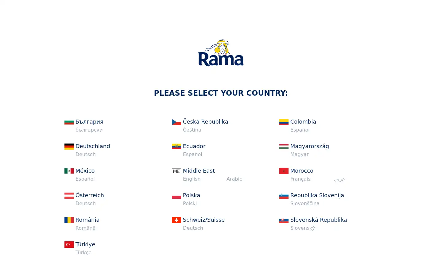Screenshot of rama.com