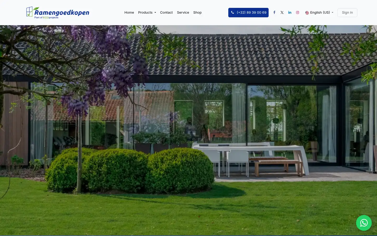 Screenshot of ramengoedkopen.be