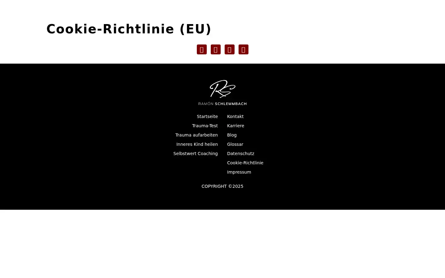 Screenshot of ramon-schlemmbach.de