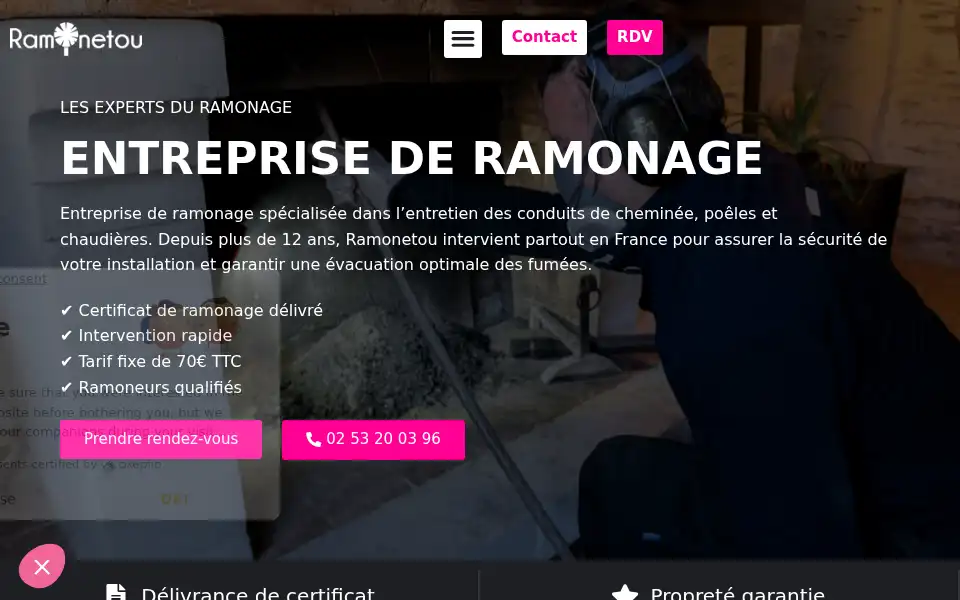 Screenshot of ramonetou.fr