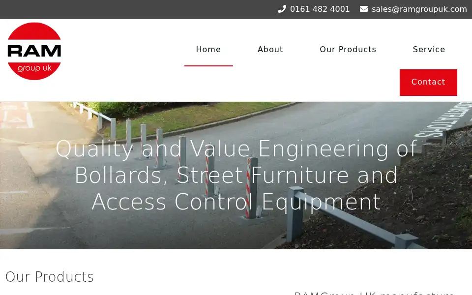 Screenshot of rampost.co.uk