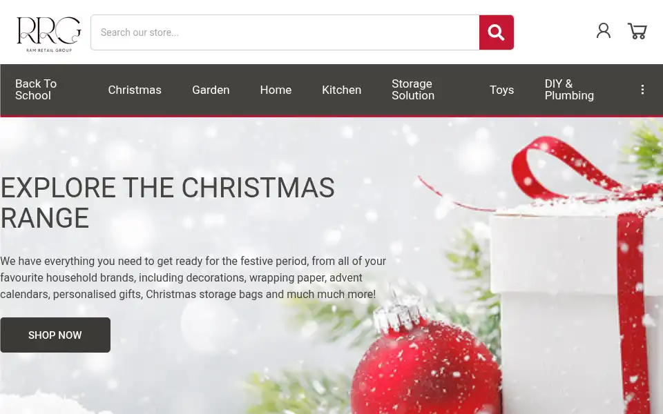 Screenshot of ramretailgroup.com