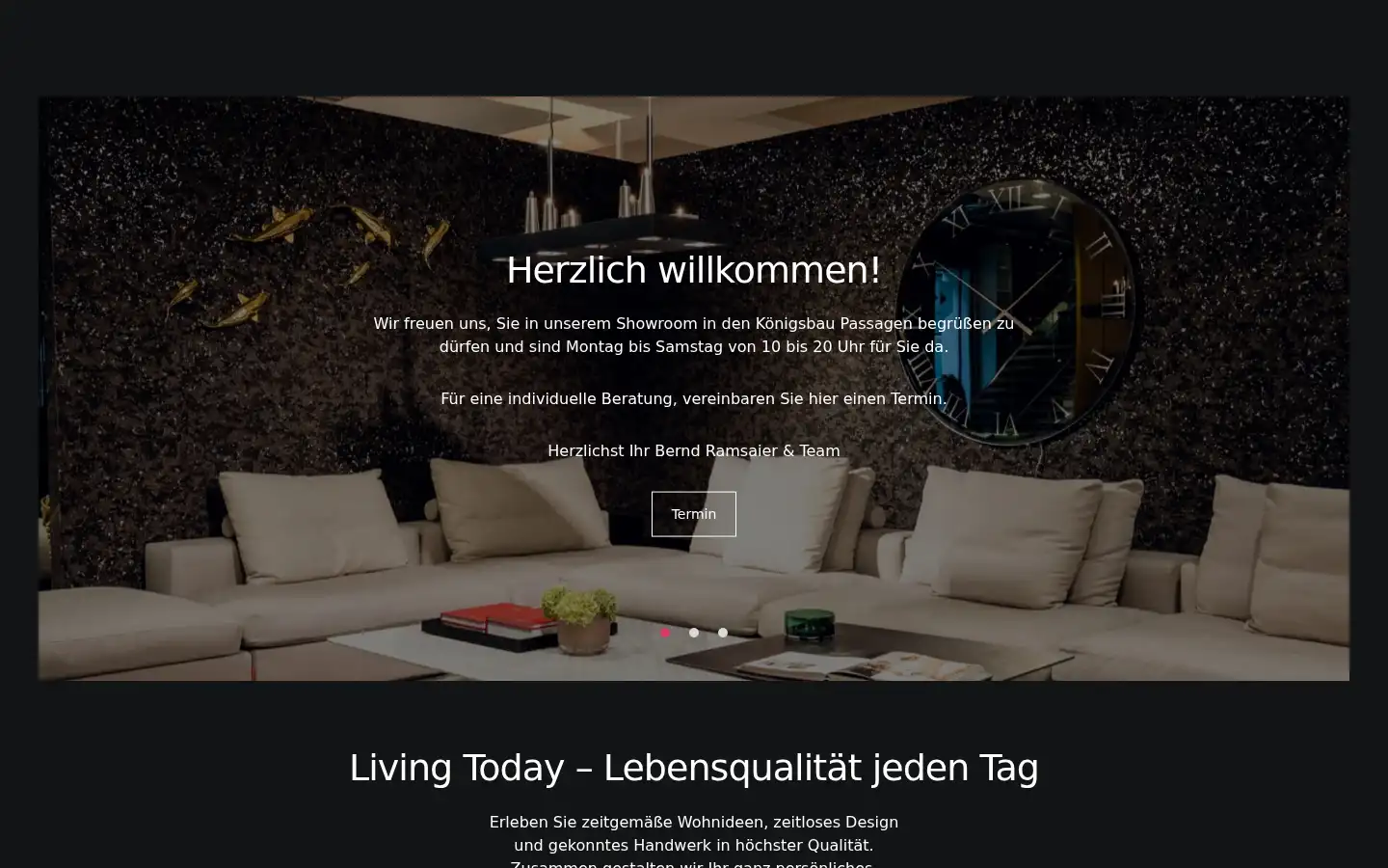 Screenshot of ramsaier-living.today