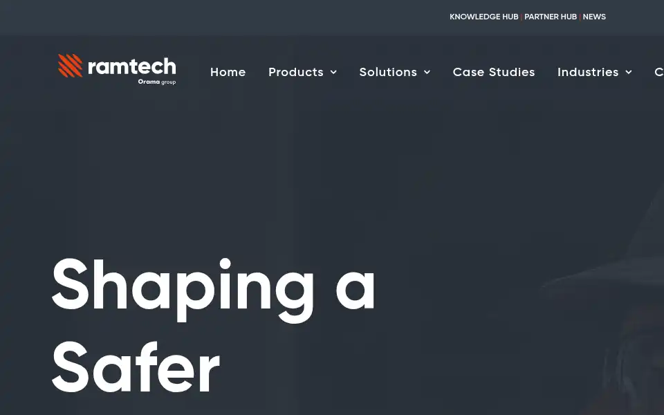 Screenshot of ramtechglobal.com