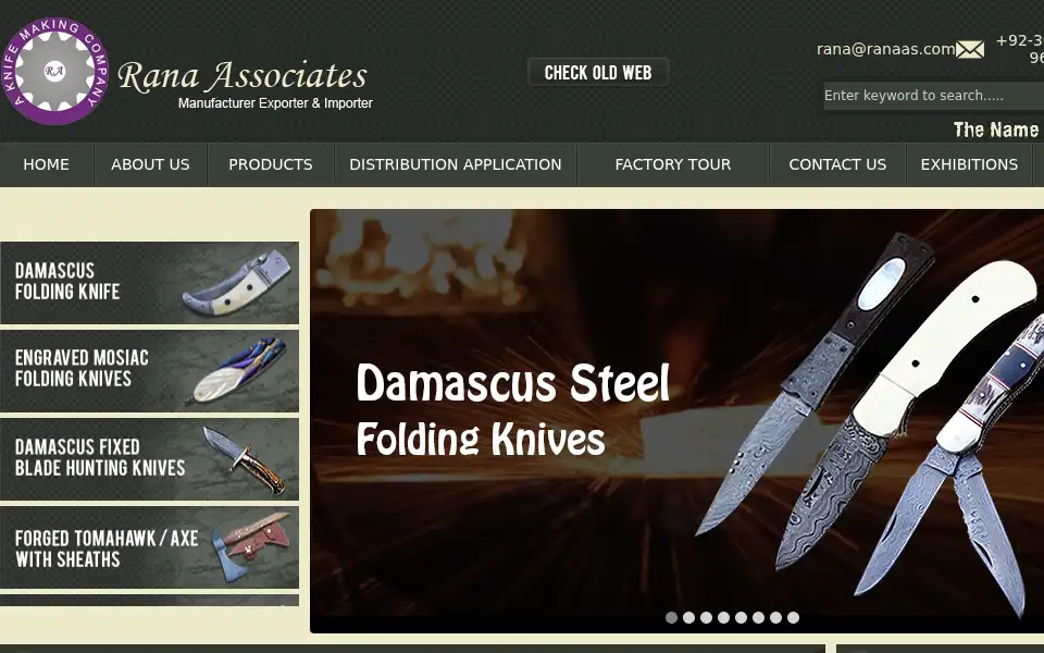 Screenshot of ranaas.com