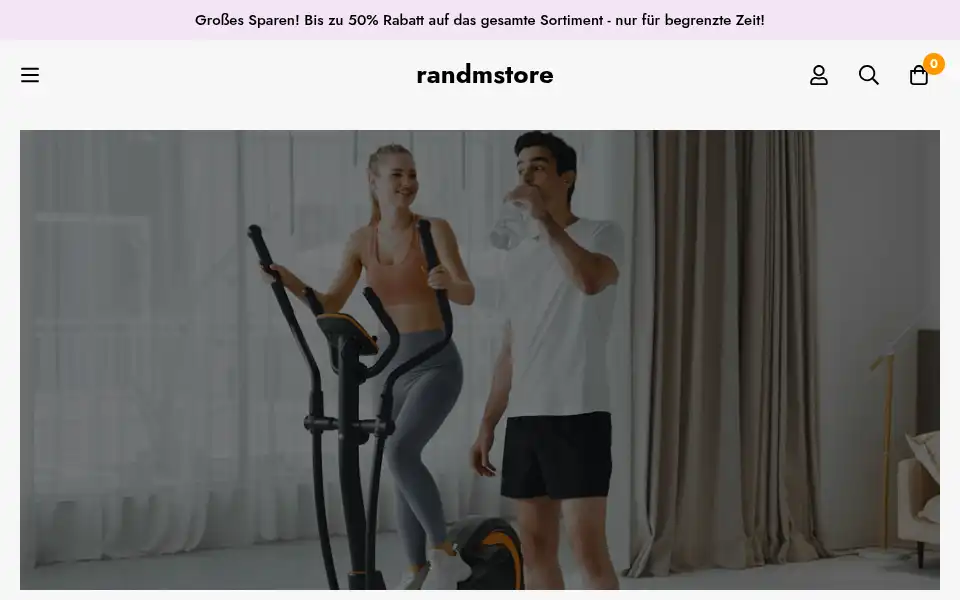 Screenshot of randmstore.de