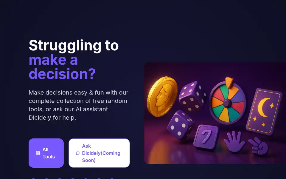 Screenshot of randomwise.app