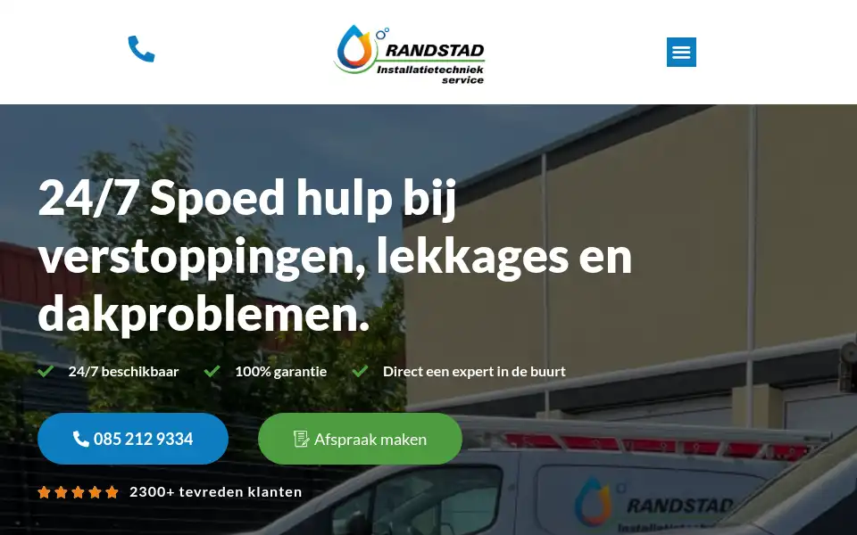 Screenshot of randstad-installatietechniek.nl